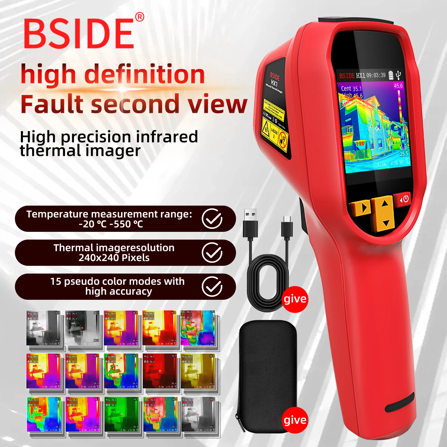 BSIDE HX1 240X240 Thermal Imag - Thermal Imager Pcb Repair review and price